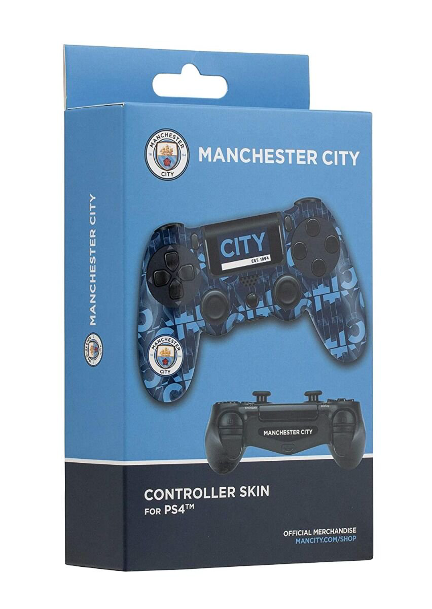 Чехол для геймпада Qubick Manchester City Controller Kit PlayStation 4 Controller Skin купить,NaN