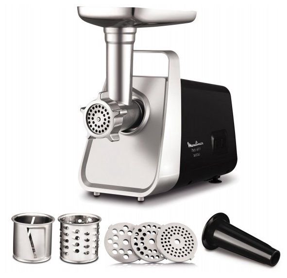 Мясорубка Moulinex ME306832 серебристая - ForteMarket Мясорубка Moulinex ME306832 серебристая купить,0