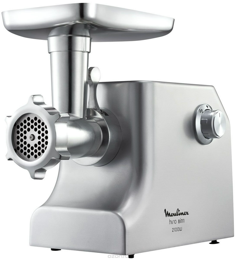 Мясорубка Moulinex ME858D32 серебристая