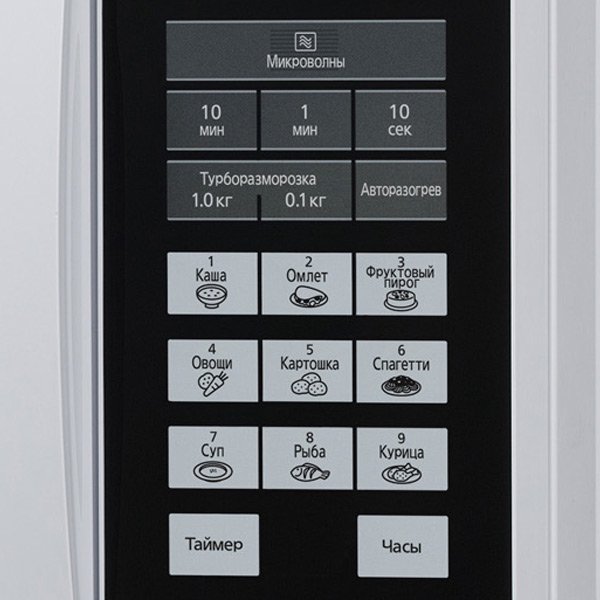 Микроволновая печь Panasonic NN-ST342WZPE черно-белая - ForteMarket Микроволновая печь Panasonic NN-ST342WZPE черно-белая купить,0