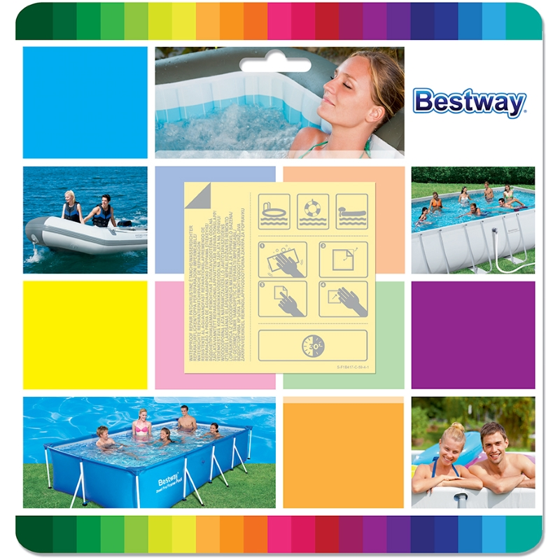 Заплатка для бассейнов Bestway Underwater Adhesive 62091