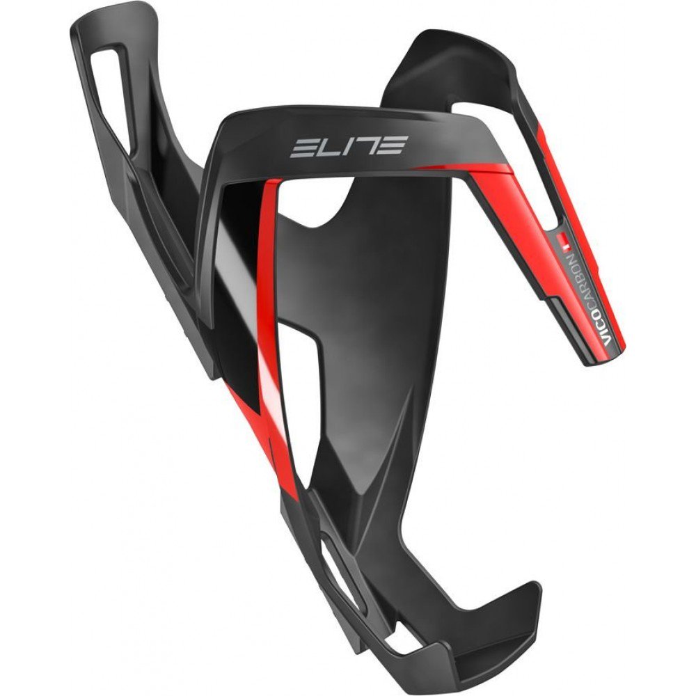 Флягодержатель Elite Vico Carbon 0156151 черно-красный купить,NaN
