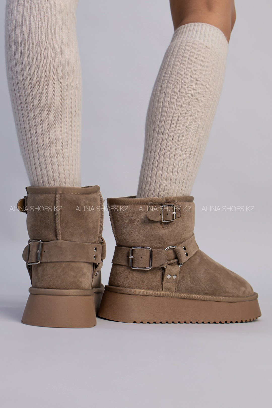 Угги alinashoes коричневый купить,NaN