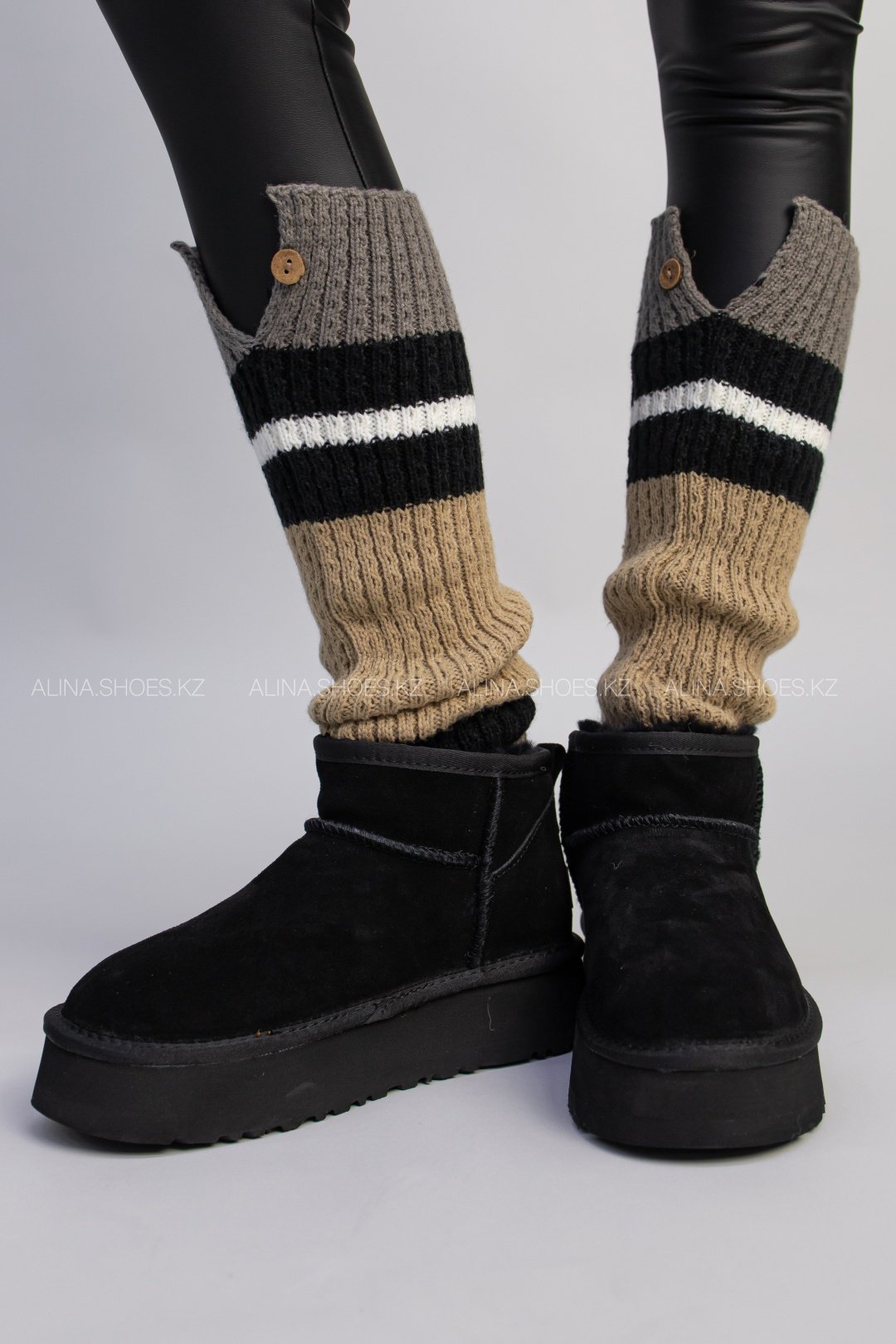 Угги alinashoes черный купить,NaN