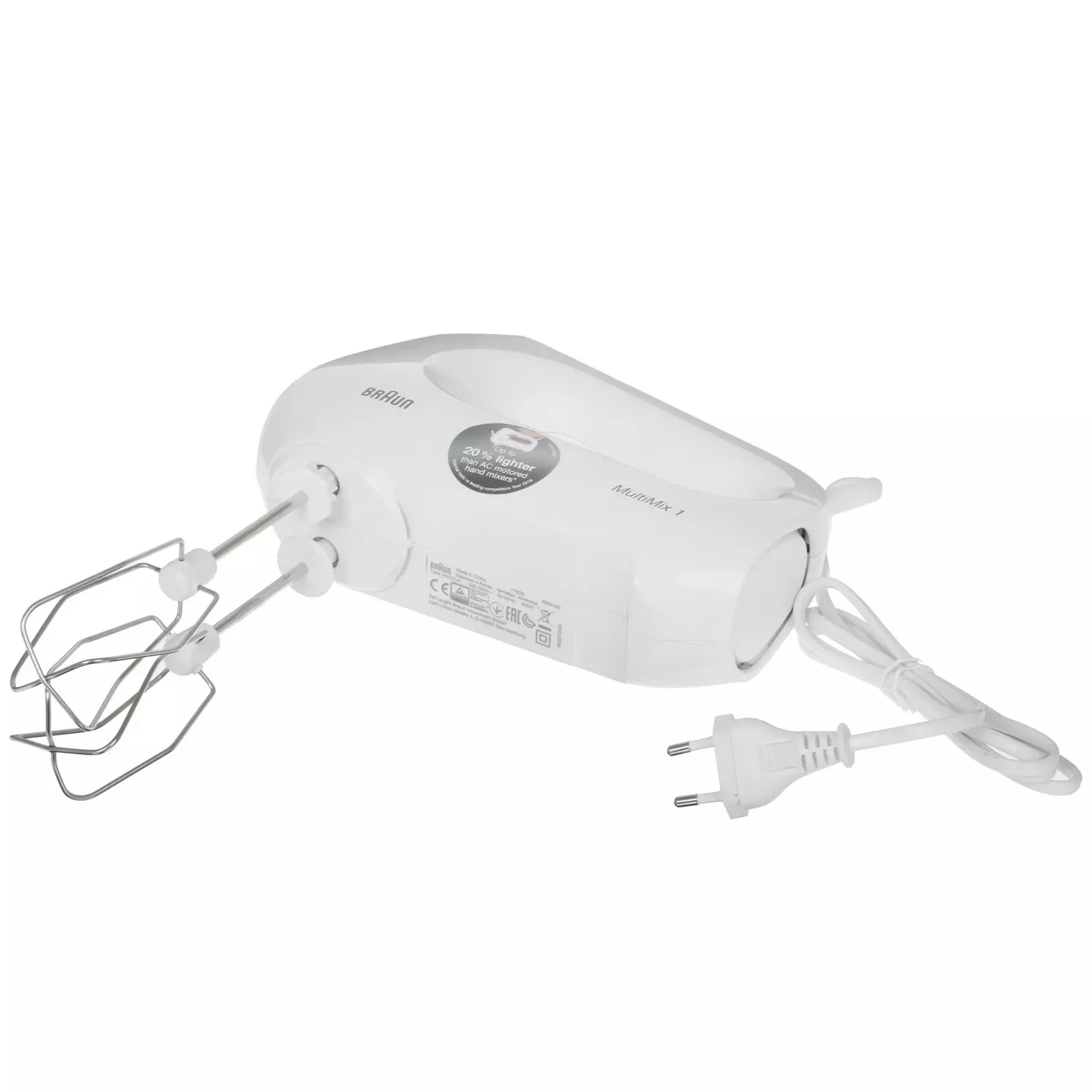 Миксер Braun HM 1100WH белый