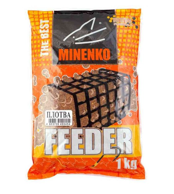 Прикормка Minenko Feeder Плотва 708 1000 гр купить,NaN