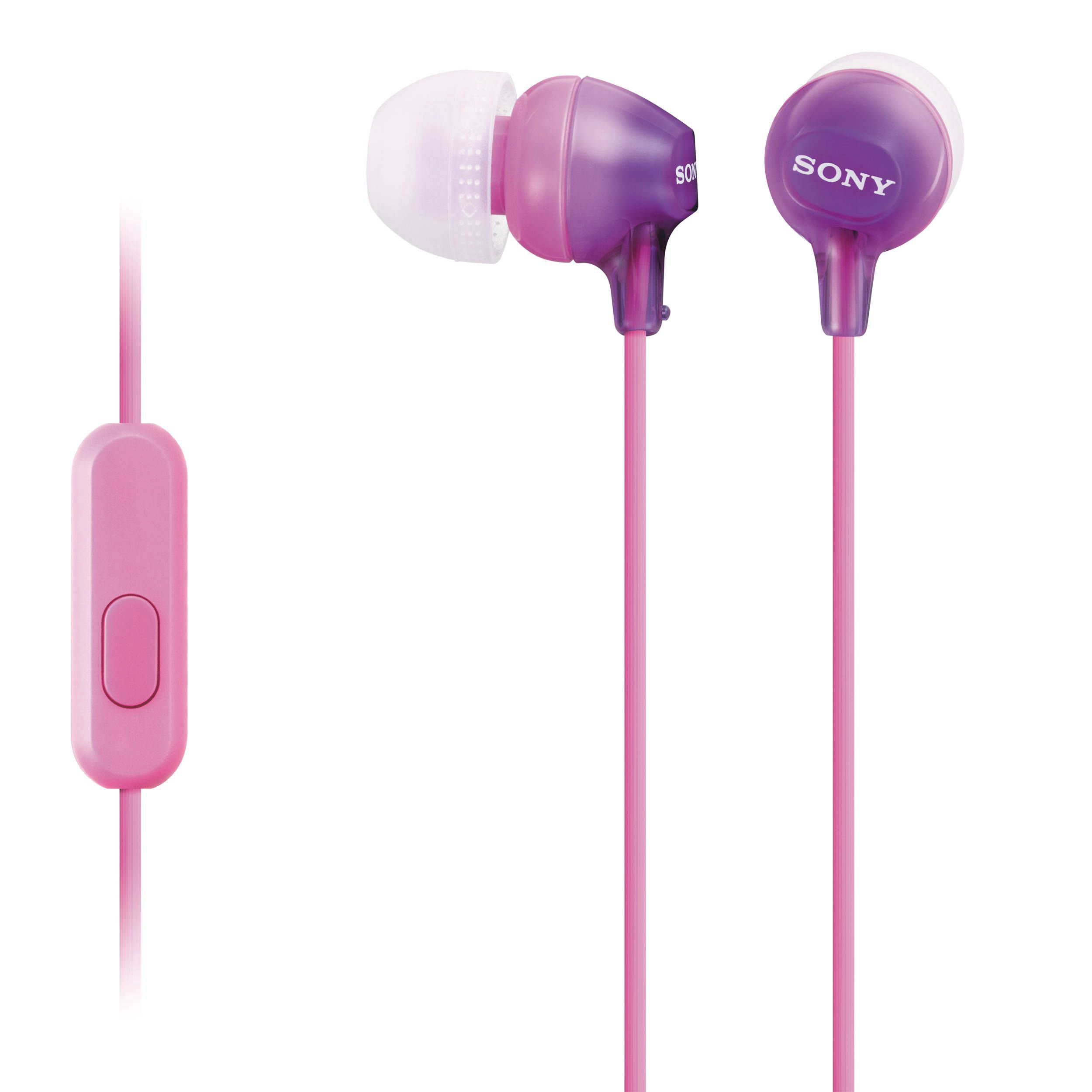 Наушники Sony MDR-EX15AP фиолетовые