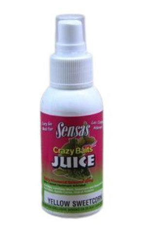 Ароматизатор Sensas Crazy Bait Sprays Sweetcorn Juice 75 мл купить,NaN