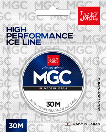 Рыболовная леска Lucky John MGC 0,06 мм 30 м прозрачная