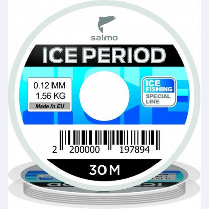 Рыболовная леска Salmo Ice Period 0,25 мм 30 м зеленая