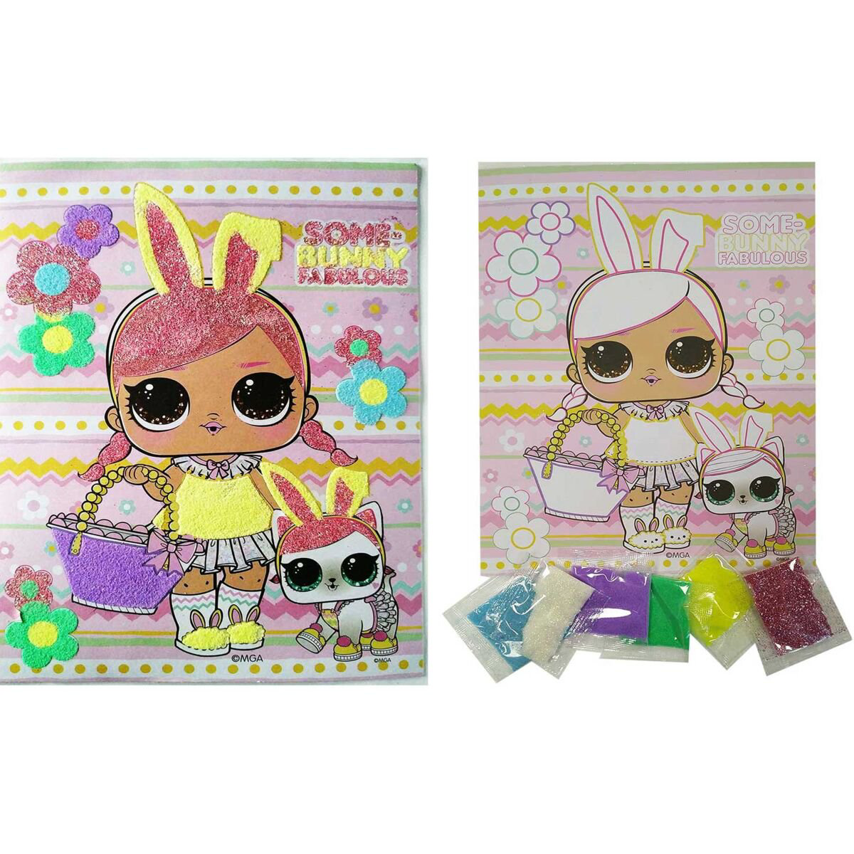  Аппликация L.O.L. сверкающим песком Spring Bling купить,NaN