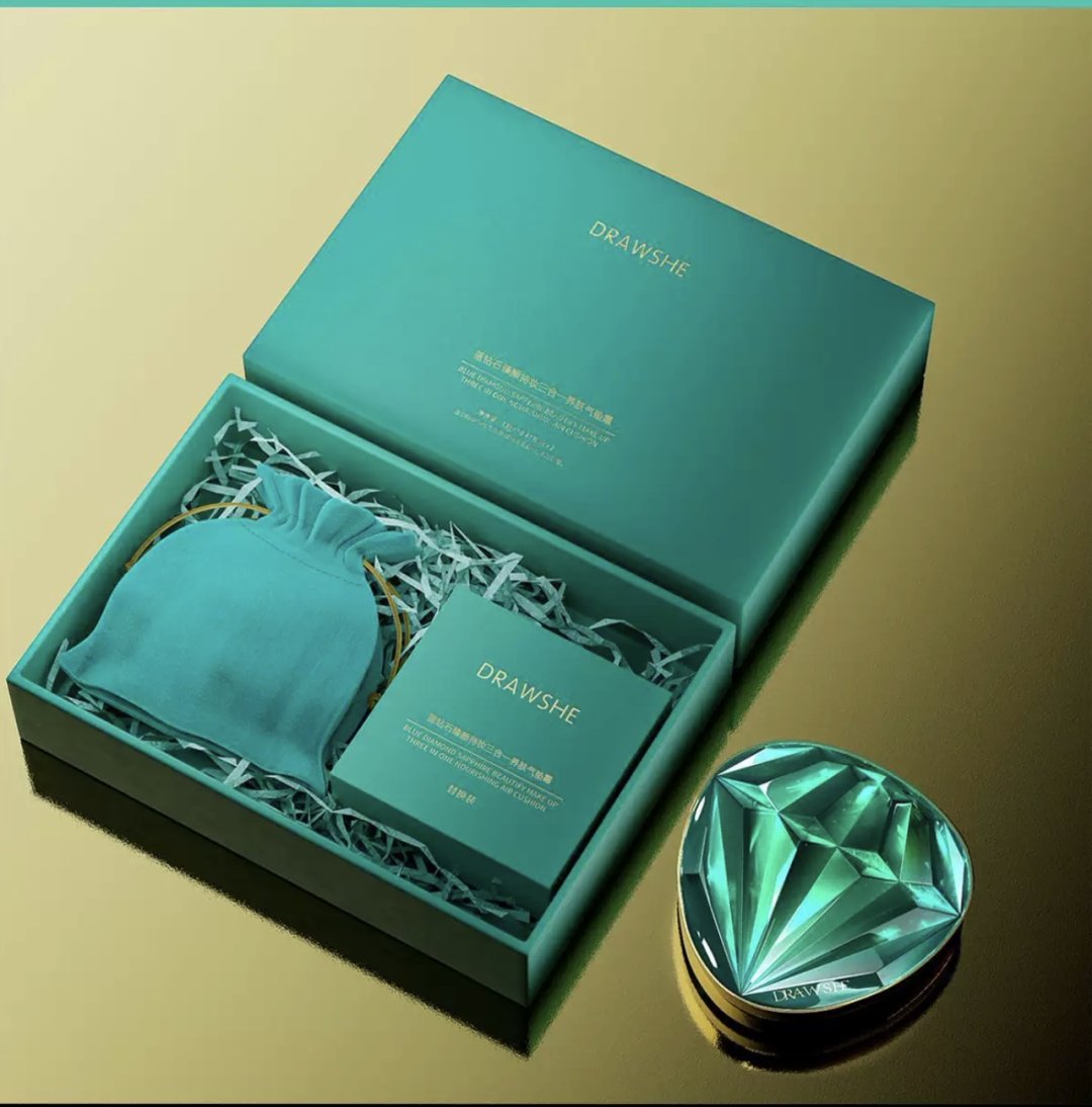 DRAWSHE Blue Diamond кушон Натуральный бежевый 26 г купить,NaN