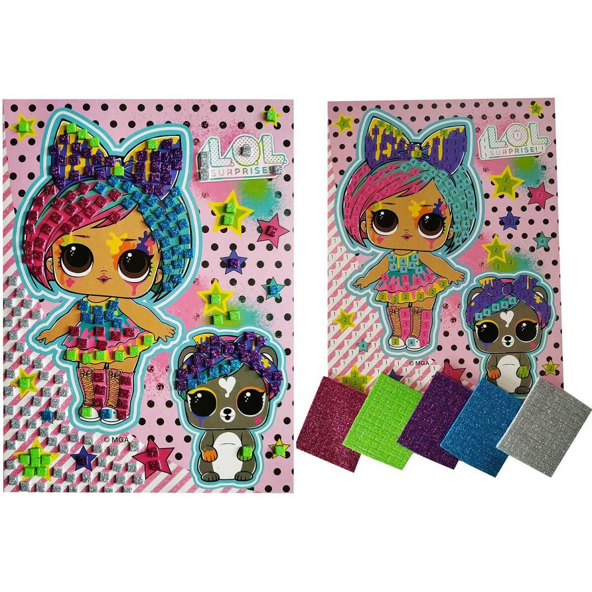 Аппликация L.O.L. объемная Art club  купить,NaN