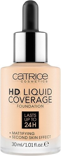 Catrice HD Liquid Coverage тональный крем 020 Rose Beige 30 мл купить,NaN
