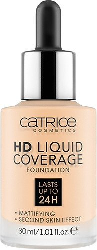 Catrice HD Liquid Coverage тональный крем 020 Rose Beige 30 мл купить,NaN