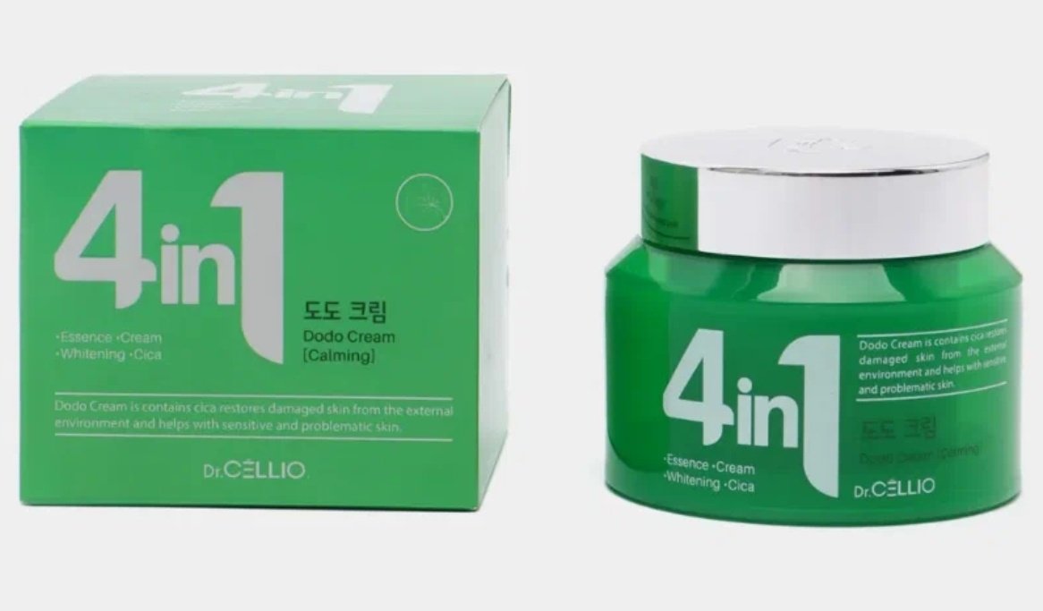 Dr.Cellio крем Calming Dodo Cica для лица 70 мл купить,NaN