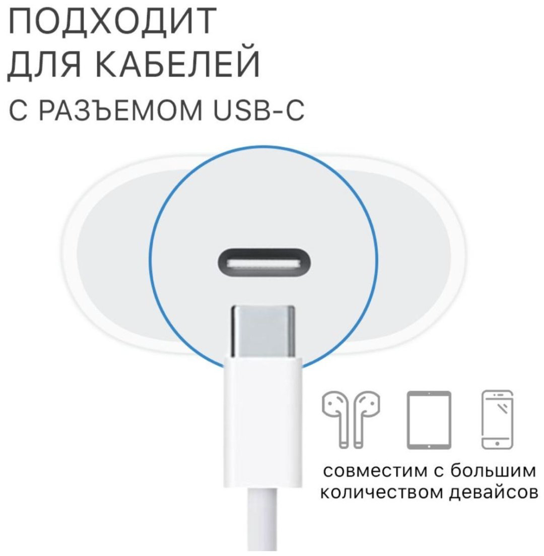 Зарядное устройство 20 WUSB-C Power Adapter белый купить,16000