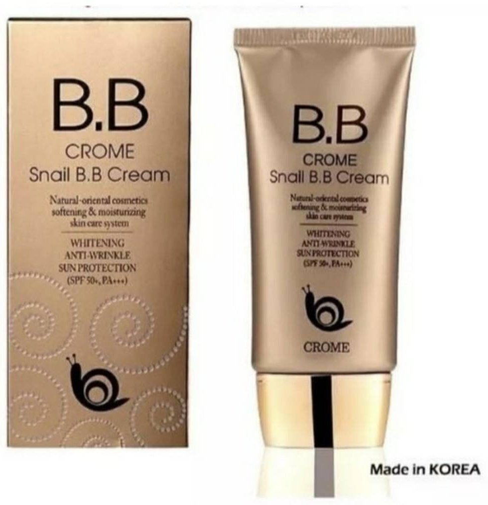 CROME Snail SPF50 BB крем Светло-бежевый 50 мл купить,NaN