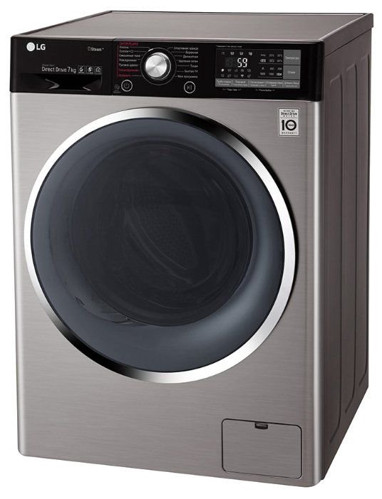 Стиральная машина LG F2H9HS2S темно-серая купить,NaN