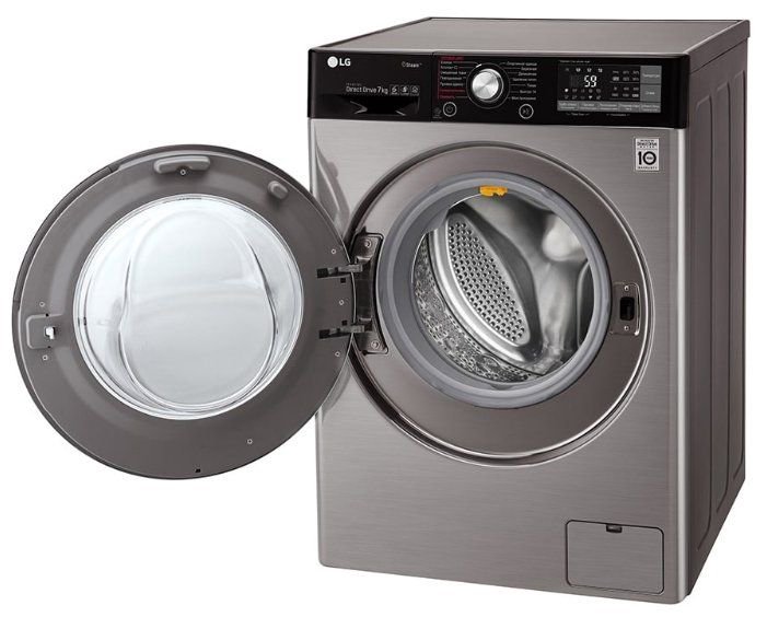 Стиральная машина LG F2H9HS2S темно-серая купить,NaN
