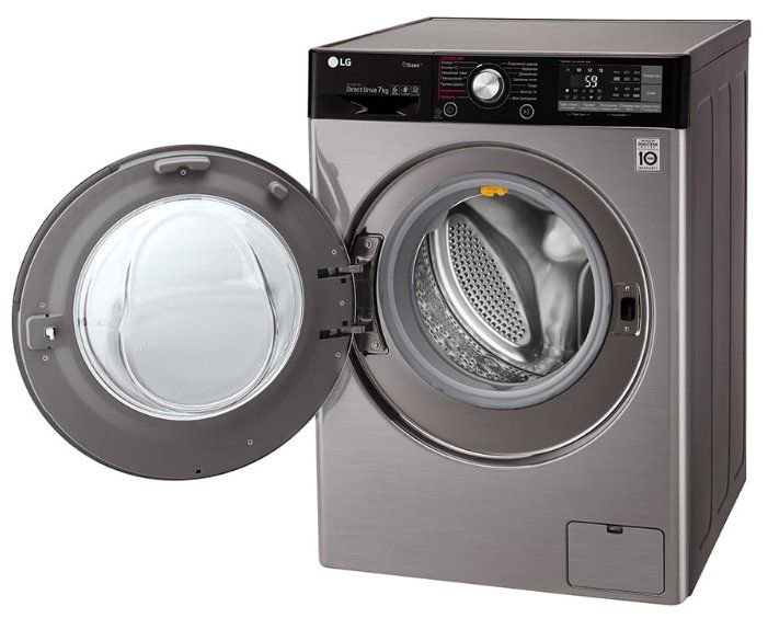 Стиральная машина LG F2H9HS2S темно-серая купить,NaN