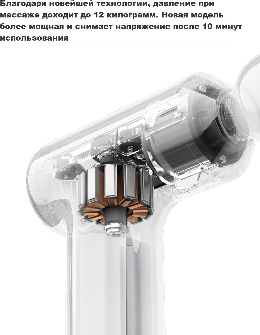 Массажер Xiaomi Xiaomi Mijia Fascia Gun 3 Mini Edition ручной вибрационный, надавливающий, разминающий, пульсирующий купить,NaN