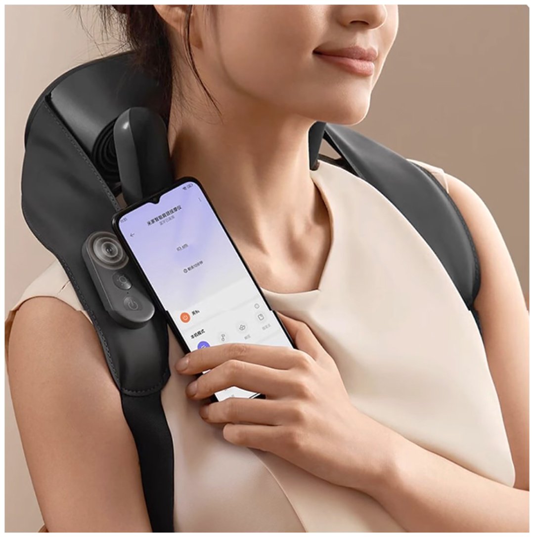 Массажер Xiaomi MJJJAMY01YMYY воротник надавливающий, разминающий, разогревающий, растирающий, инфракрасный прогрев купить,NaN