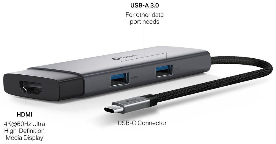 Картридер TP-LINK UH5020C USB Type-C для USB 3.0 купить,NaN