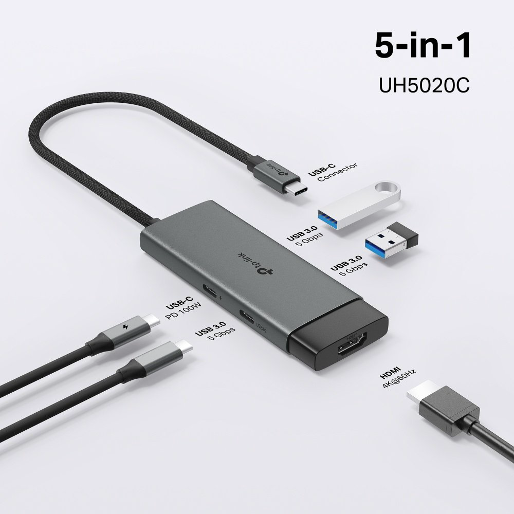 Картридер TP-LINK UH5020C USB Type-C для USB 3.0 купить,NaN