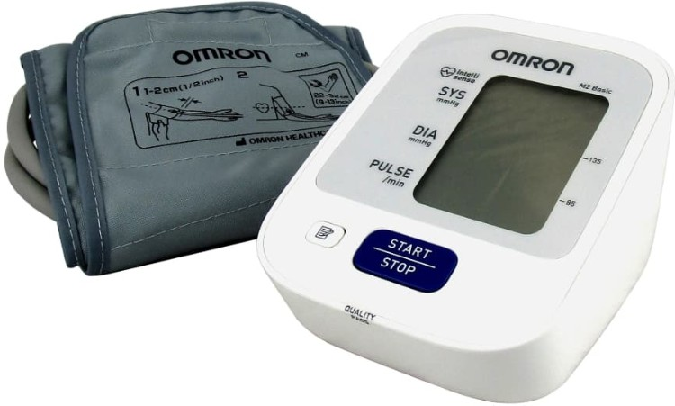 Тонометр автомат Omron M2 Basic HEM 7121-ARU  с адаптером