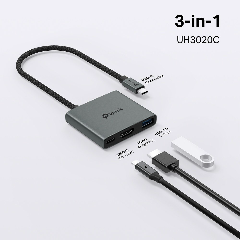 Картридер TP-LINK UH3020C USB Type-C для USB 3.0 купить,15090