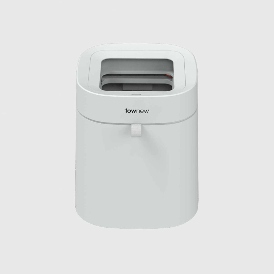 Мусорное ведро Xiaomi с крышкой Air Lite Grey 16.6 л купить,NaN