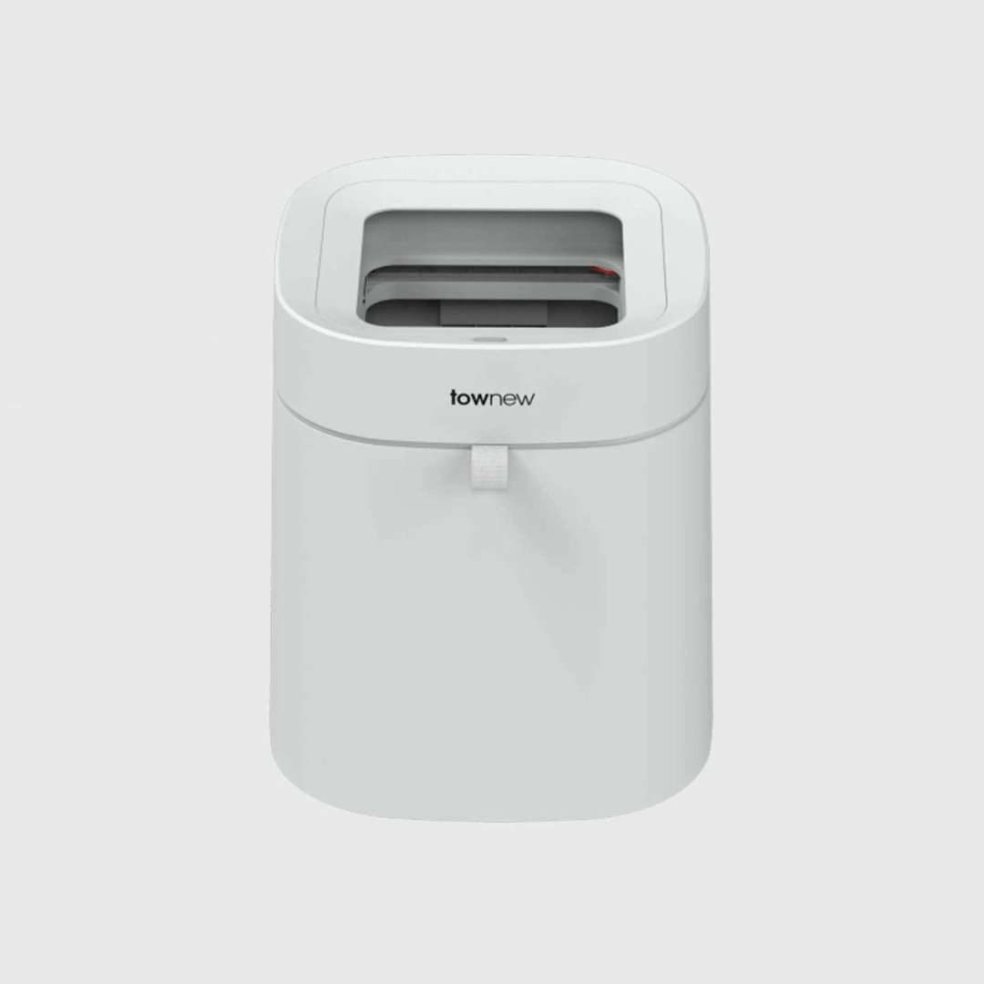 Мусорное ведро Xiaomi с крышкой Air Lite Grey 16.6 л купить,NaN