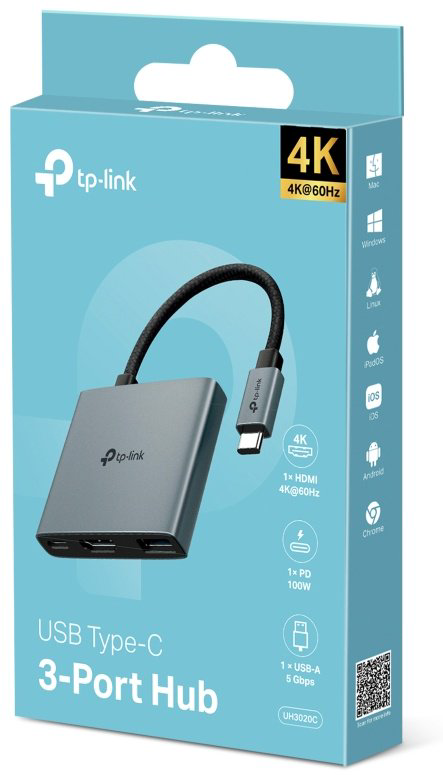 Картридер TP-LINK UH3020C USB Type-C для USB 3.0 купить,15090