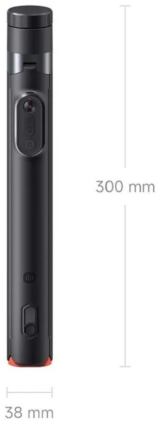 Ручной штатив Xiaomi Mi Zoom Floor Selfie Stick XMBJZPG01YM черный купить,NaN