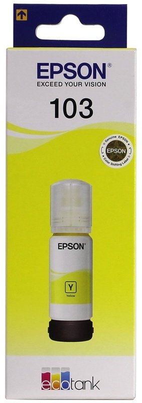 Чернила Epson 103 EcoTank жёлтый
