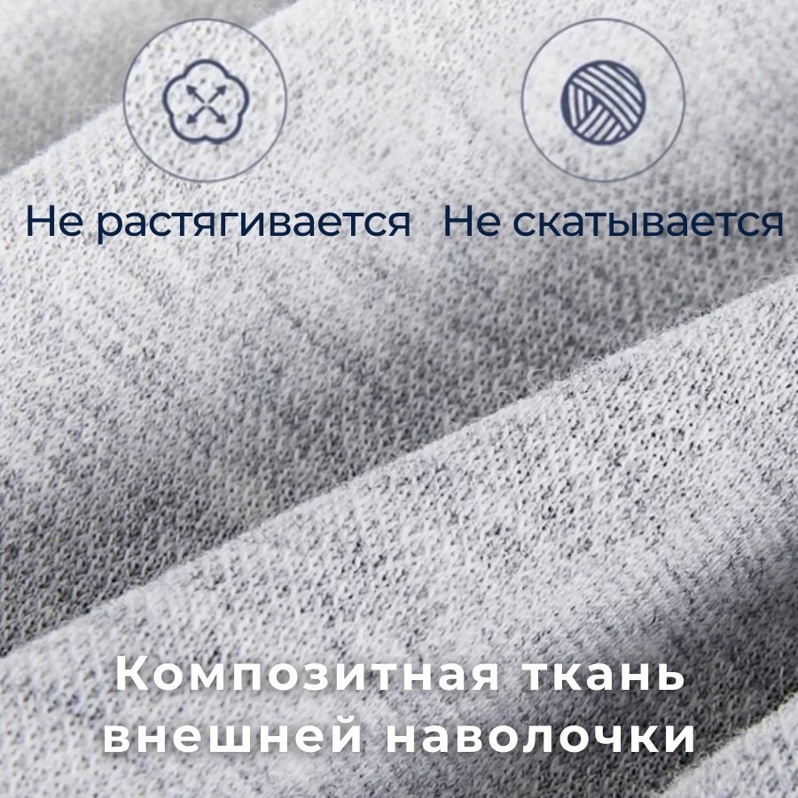 Ортопедическая подушка Xiaomi 32x64 см, полиэстер, полиэфир купить,NaN