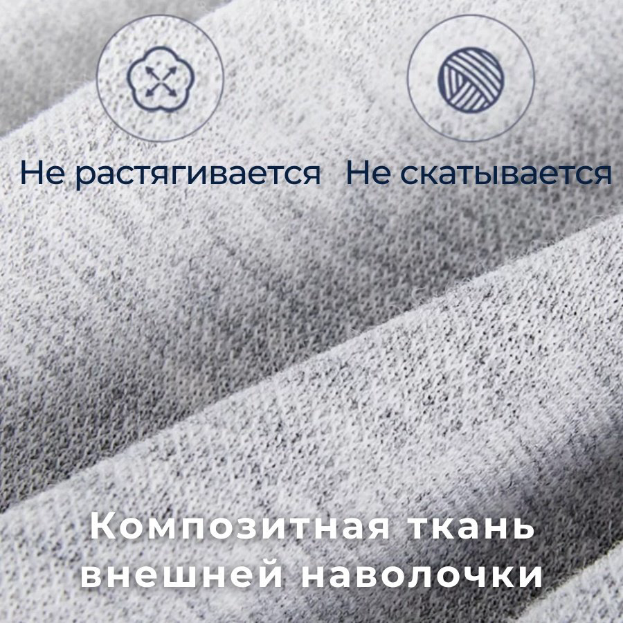 Ортопедическая подушка Xiaomi 32x64 см, полиэстер, полиэфир купить,NaN