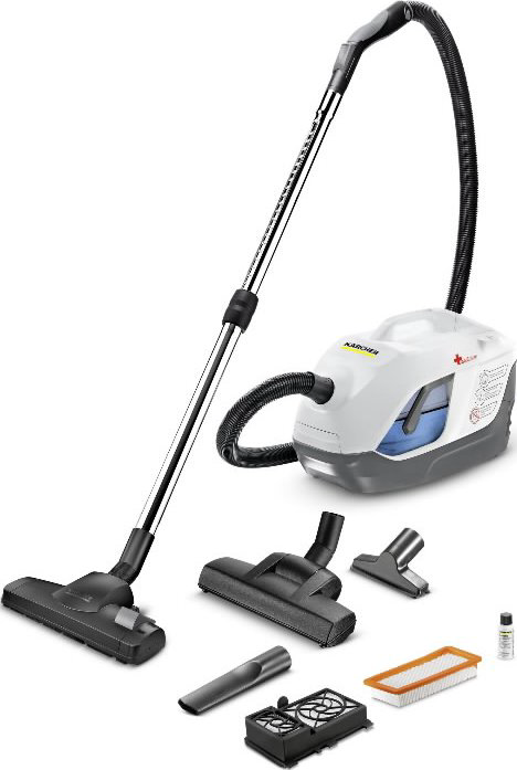 Пылесос Karcher DS 6 Premium Mediclean белый