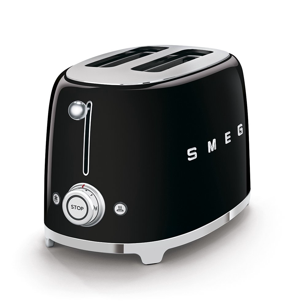 Тостер Smeg TSF01BLEU черный купить,NaN