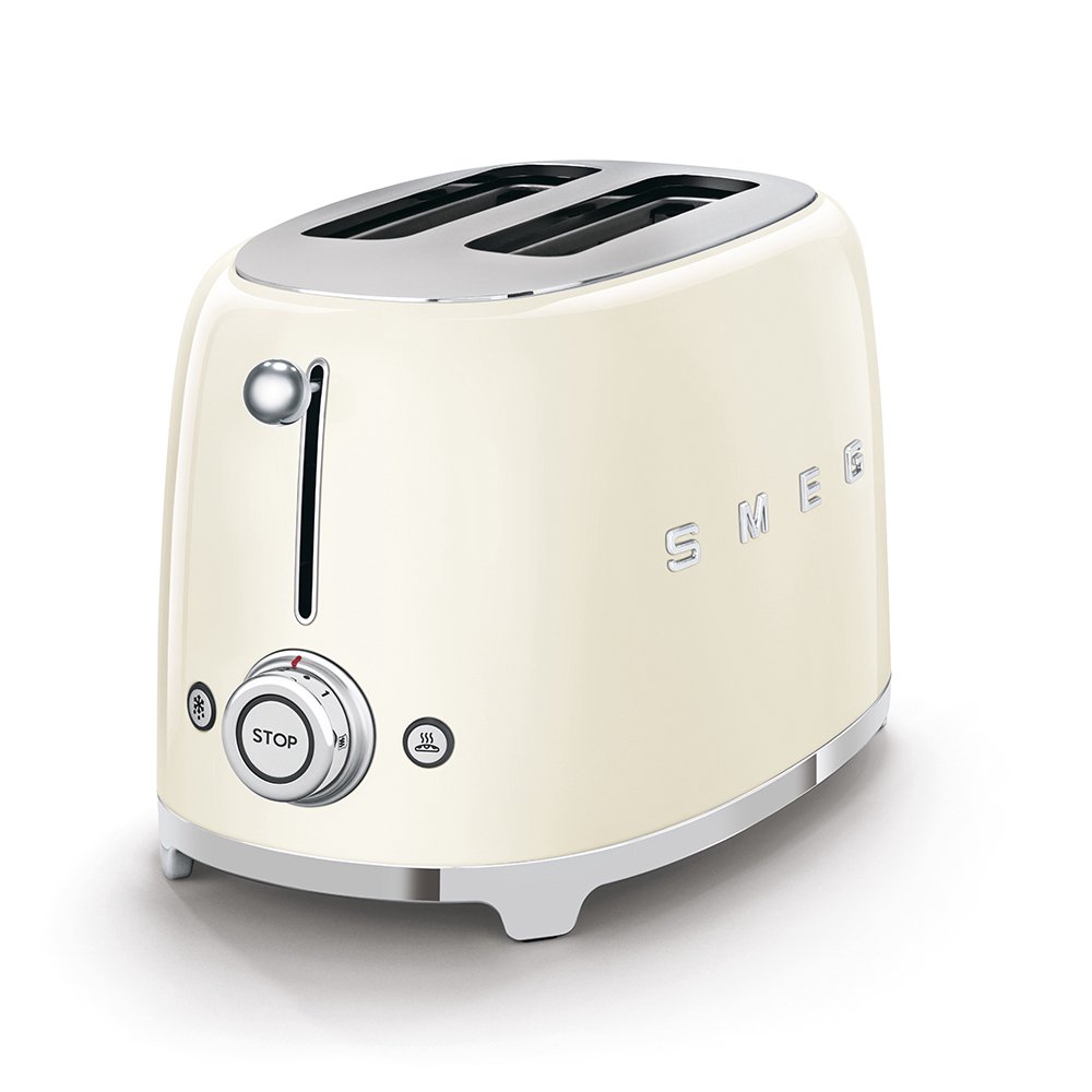 Тостер Smeg TSF01CREU кремовый - ForteMarket Тостер Smeg TSF01CREU кремовый купить,0