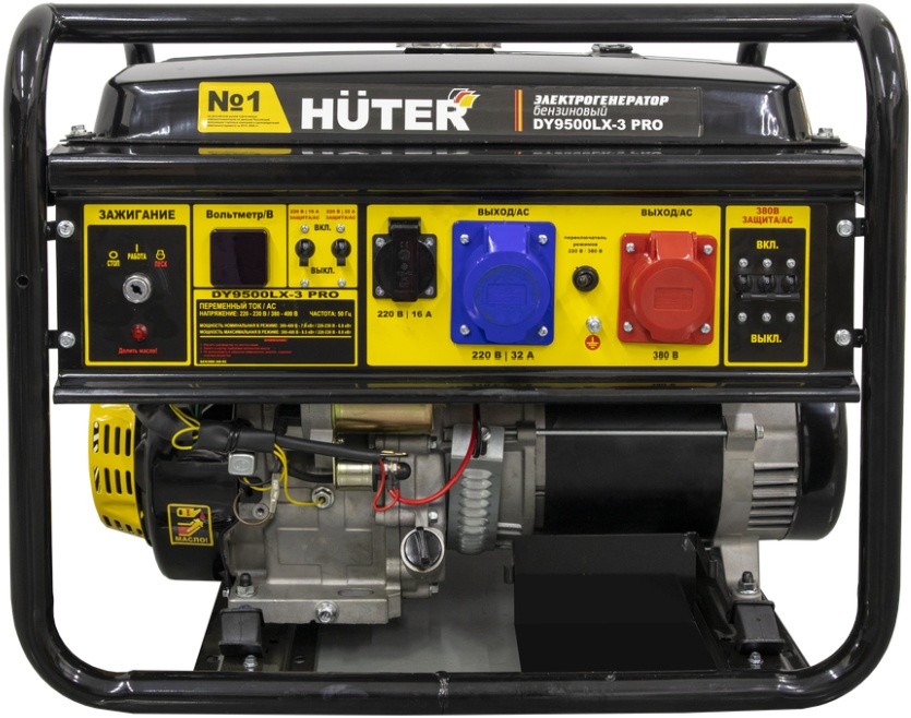 Электрогенератор Huter DY9500LX-3 Pro купить,NaN