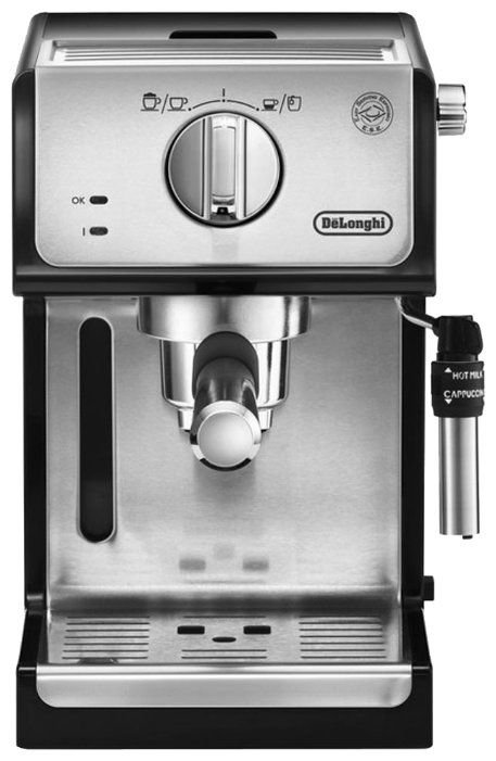 Кофеварка Delonghi ECP 35.31 серебристая купить,NaN