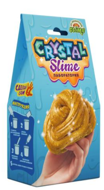 Игрушка Slime лаборатория 100гр Crystal купить,NaN