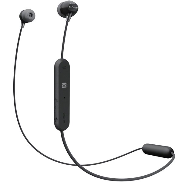 Наушники Sony WI-C300 черные купить,NaN