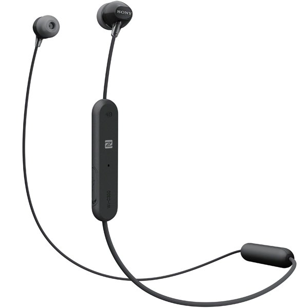 Наушники Sony WI-C300 черные купить,NaN