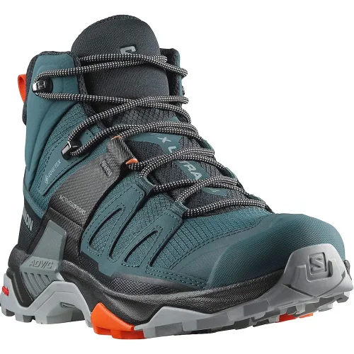 Треккинговые ботинки Salomon X ultra 4 mid gtx L47352600 green 40 2/3 купить,NaN