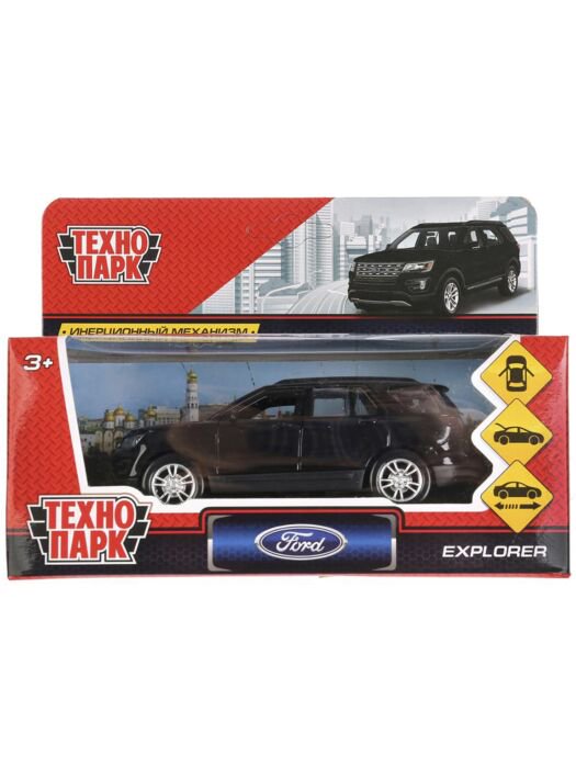 Машинка Технопарк Ford Explorer 12см черная купить,NaN