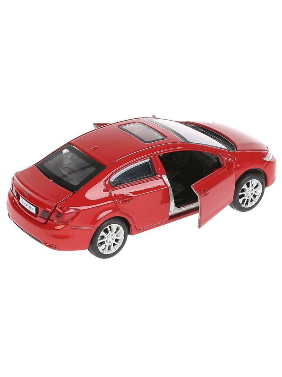 Машинка Технопарк Honda Civic 12см красная купить,NaN