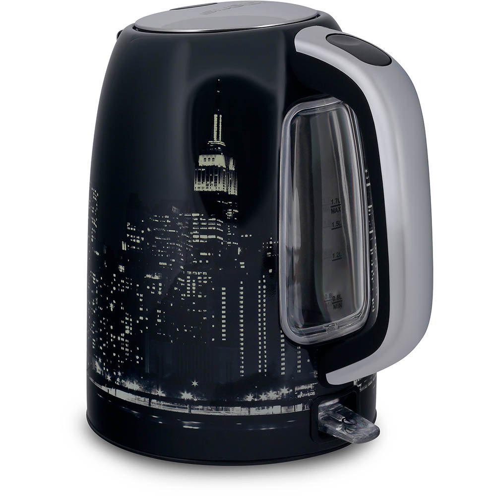 Электрочайник Polaris PWK 1762CA City черный